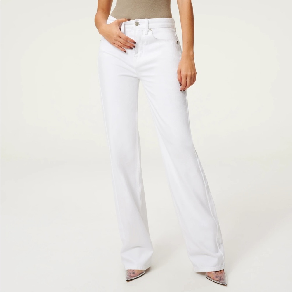 Good American Good 90s in white - brand new